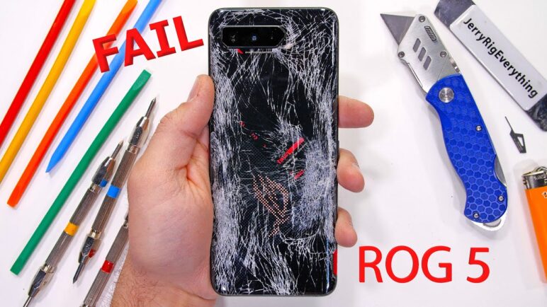 The ROG Phone 5 has a Problem - Durability Test Fail!