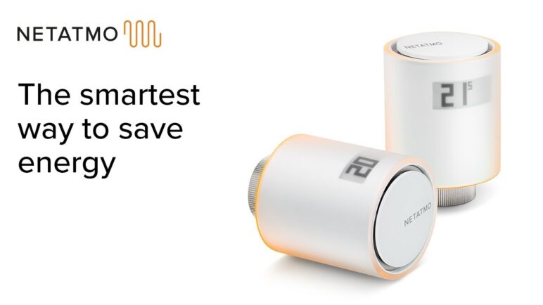 The smartest way to save energy - Netatmo Smart Radiator Valves