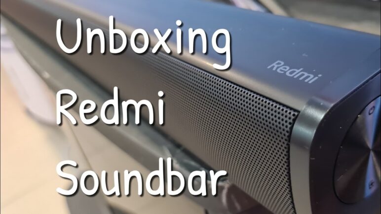 Unboxing and Installing the Xiaomi Redmi Soundbar 30w