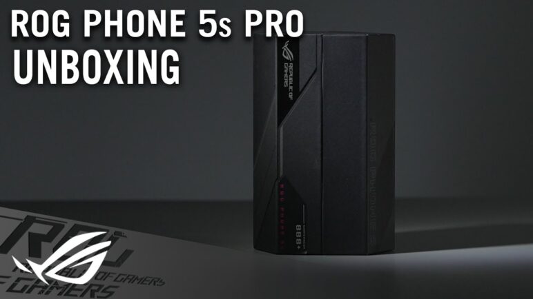 Unboxing the Powers - ROG Phone 5s Pro | ROG