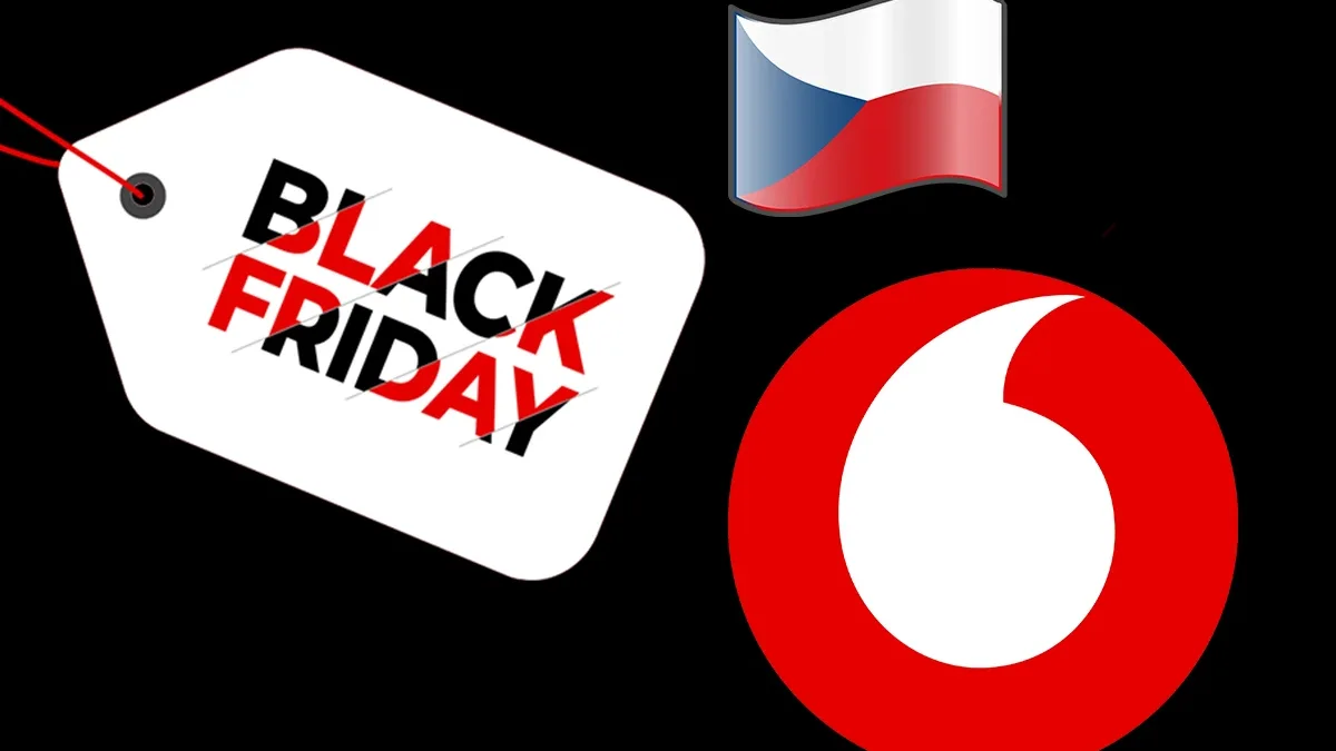 Češi, pozor! Vodafone spouští Black Friday, tarif s neomezenými daty můžete mít už za 399 Kč a napořád