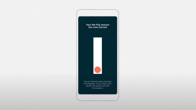 We Flip - A Digital Wellbeing Experiment