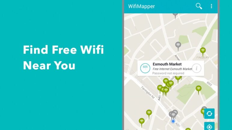 Wifimapper App Preview for Android