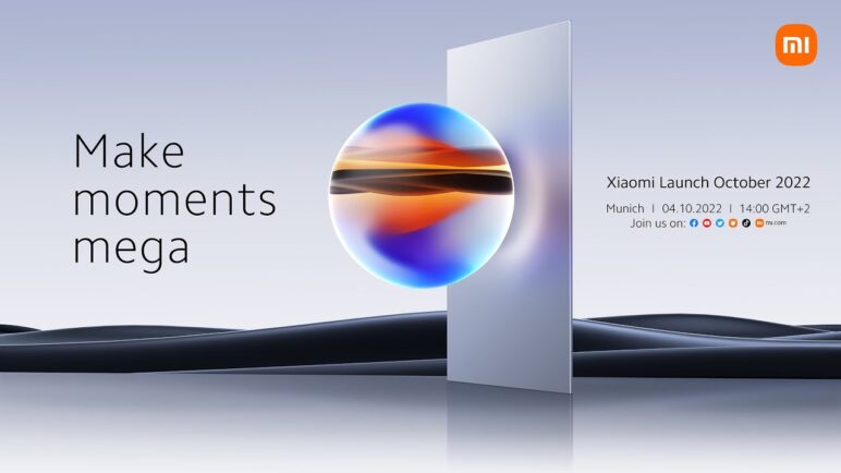 Xiaomi Launch October 2022