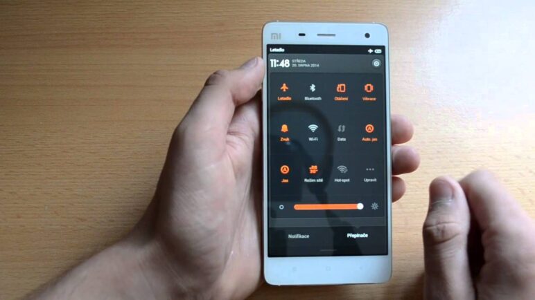 Xiaomi Mi 4 - prostředí MIUI