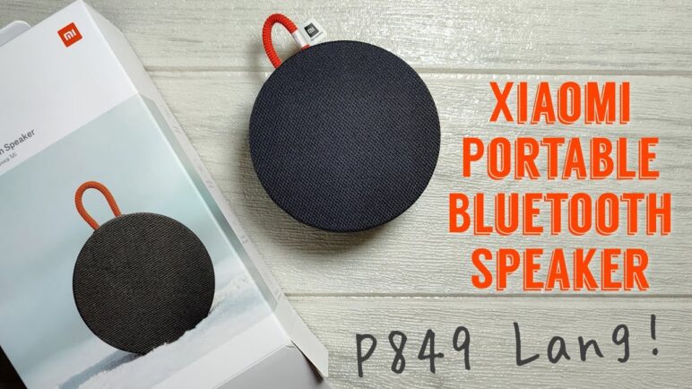 XIAOMI MI PORTABLE BLUETOOTH SPEAKER | UNBOXING TAGALOG | SOUND TEST