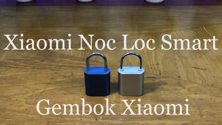 Xiaomi Noc Loc Smart Fingerprint Padlock IPX7 Waterproof/Gembok Tanpa Kunci/Cara penggunaan #Noc_Loc