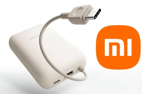 Powerbanka Xiaomi Power Bank 10000mAh se zabudovaným kabelem