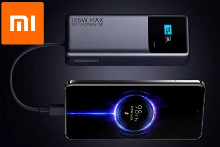 Xiaomi powerbanka s kabelem