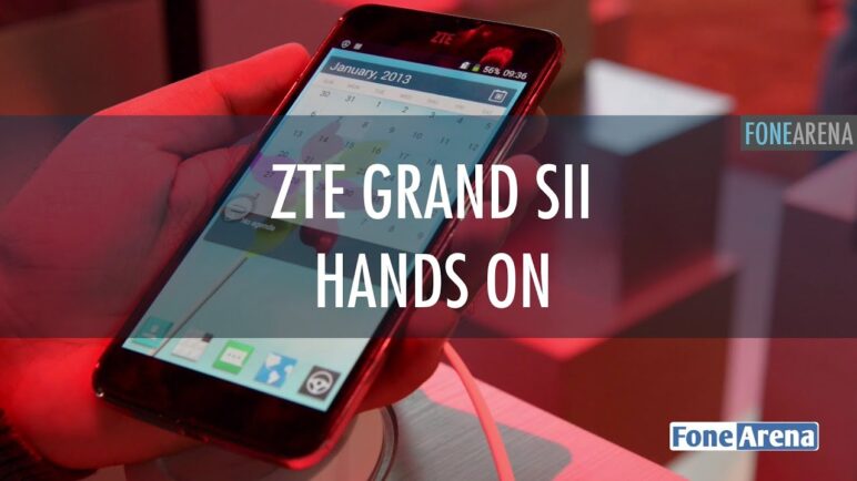 ZTE Grand SII Hands On