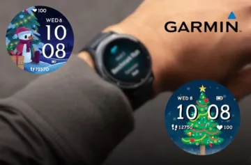 Garmin vánoční ciferníky