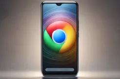 google chrome pro android ai ilustrace