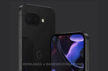 google pixel 9a rendery onleaks