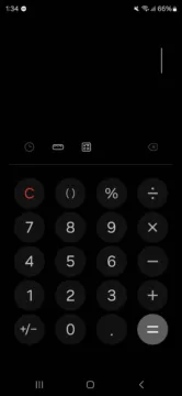 Kalkulačka (verze pro One UI 7)