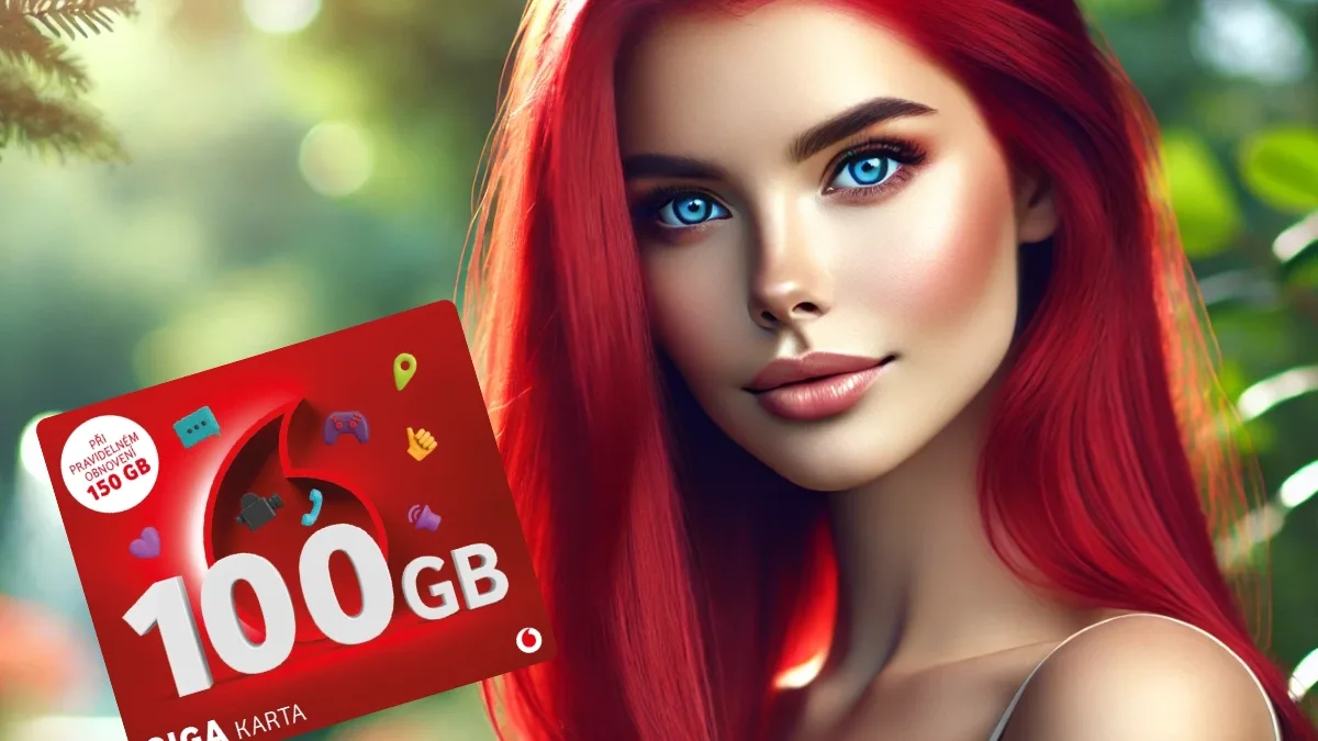 Vodafone překvapuje! Za 449 Kč můžete mít 150 GB dat napořád