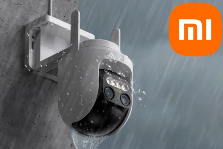 Xiaomi Outdoor Camera CW700S v dešti