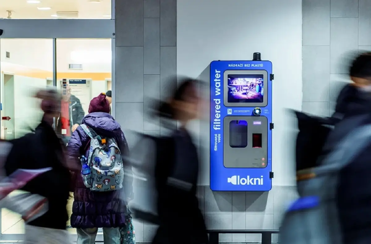 automat na filtrovanou vodu Lokni