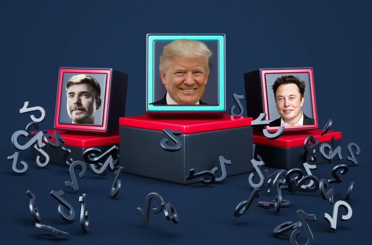 TikTok Trump, Musk MrBeast