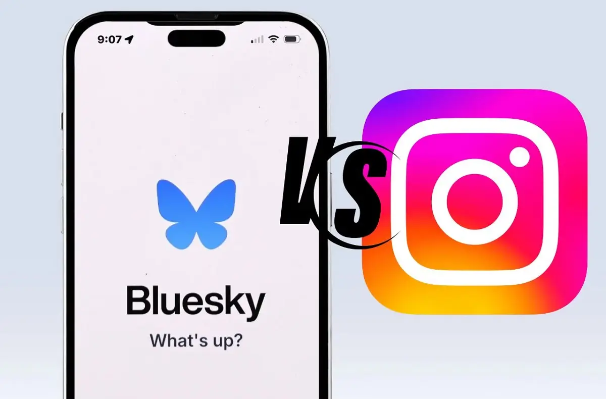 Bluesky vs Instagram