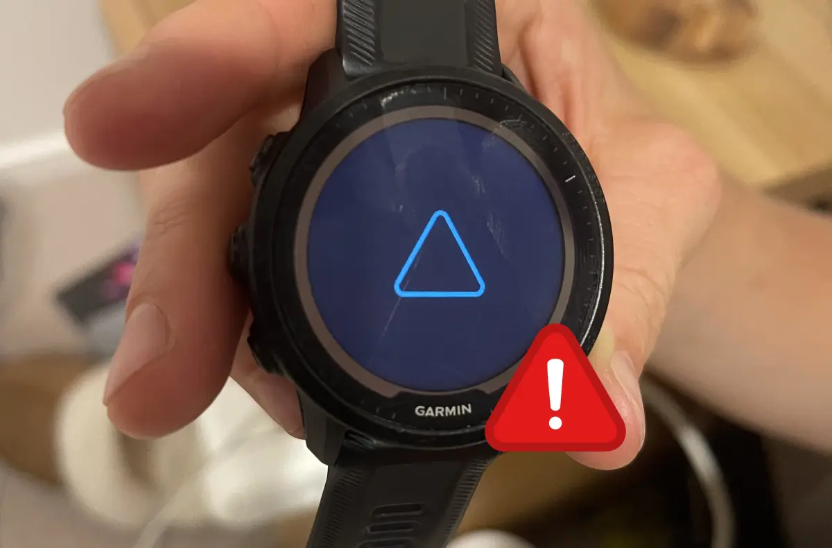 Garmin hodinky bootloop