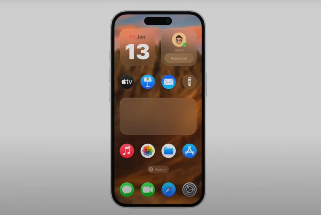 ios 19 nový design