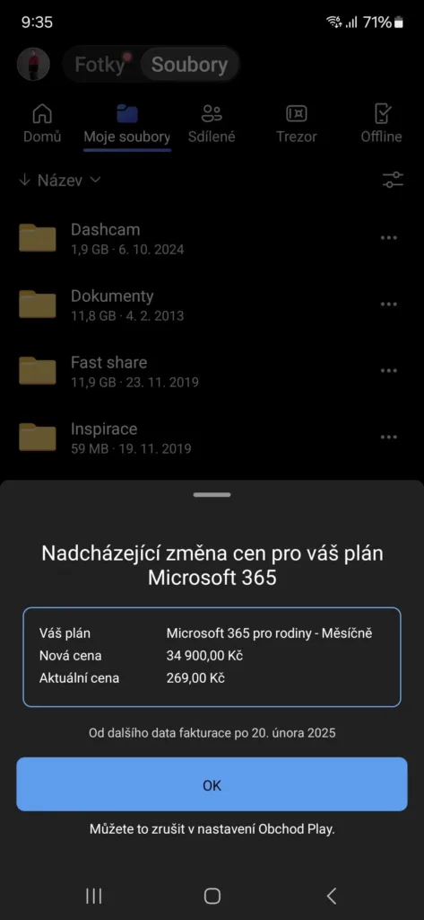 Microsoft 365 za 34 900 Kč