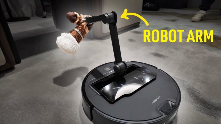 Roborock’s Saros Z70 Comes With a Foldable Robotic Arm | Mashable