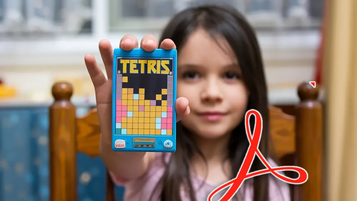 Čím může překvapit Tetris v roce 2025? Třeba implementací v souboru PDF