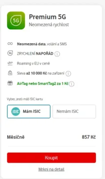 Vodafone tarif Premium 5G