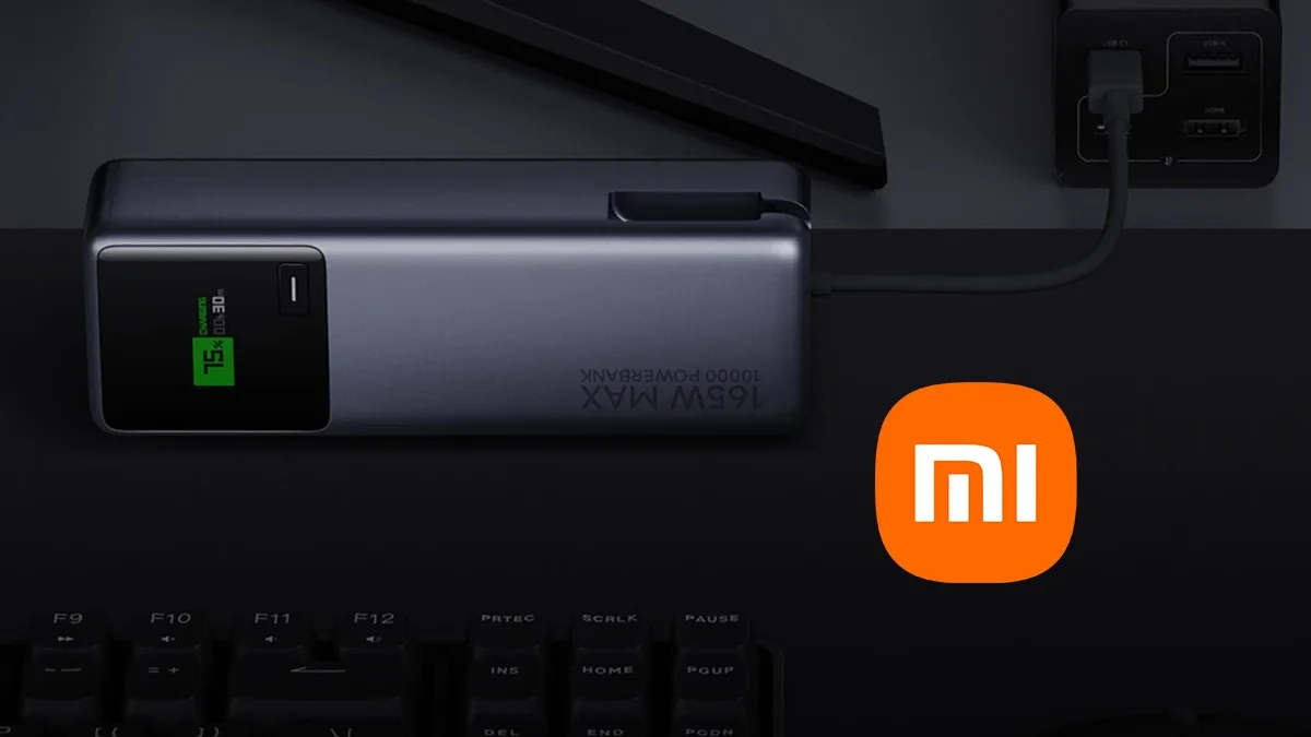 Xiaomi v Česku uvedlo powerbanku se 165W nabíjením. Zvládne nabít notebook i telefon současně