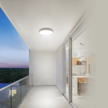 Chytré světlo Xiaomi Smart Ceiling Light D20 na balkóně