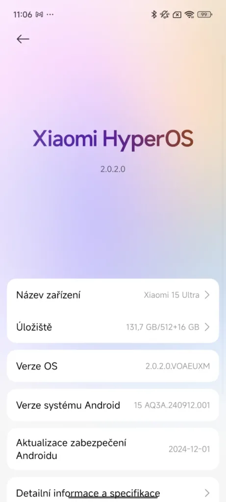 HyperOS 2 aktualizace