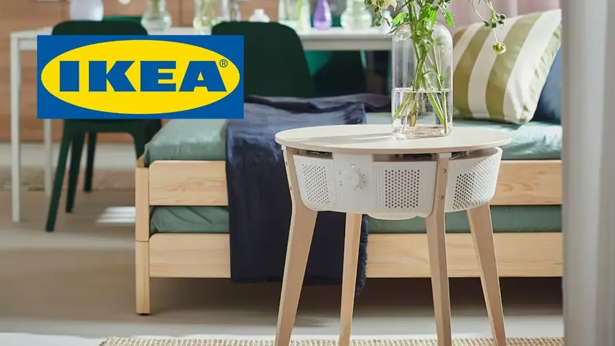 IKEA parádně zlevnila čističku vzduchu Starkvind. Její design vás dostane