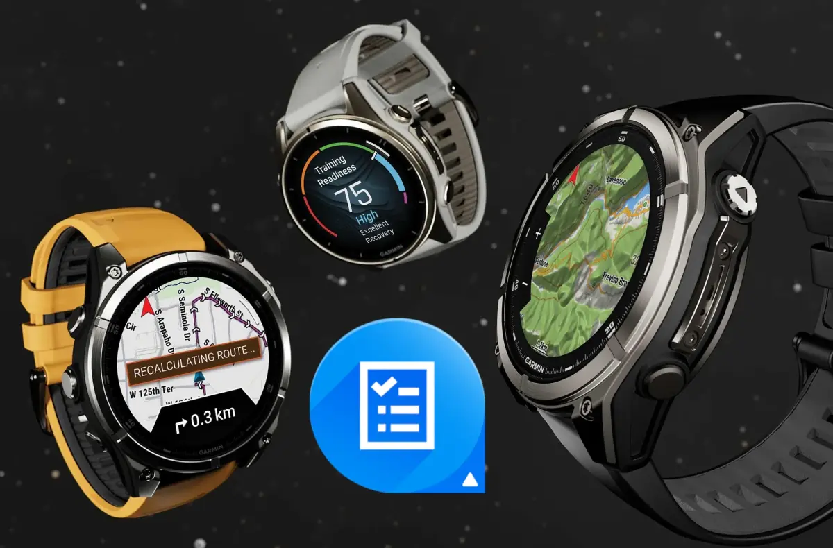 Garmin ComingUp úkolníček