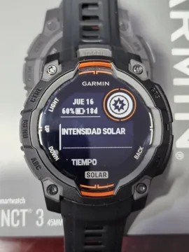 Garmin Instinct 3 (Solar) nevycentrovaný obsah na sekundárním displeji