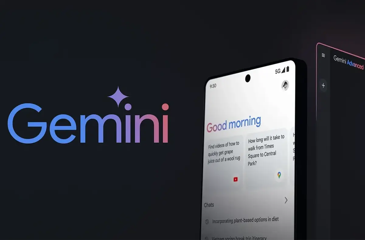 Oficiální promo aplikace Google Gemini