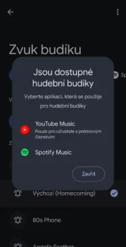 Google Hodiny - Nastavení budíku 