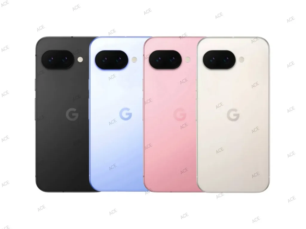 Google Pixel 9a barevné varianty