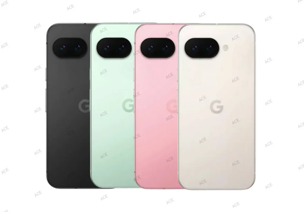 Google Pixel 9a barevné varianty