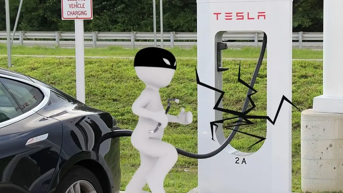 Tesla má problém, zloději se zaměřili na kabely nabíječek. Tenhle trik je ale pořádně naštve