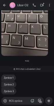 RCS, zpráva se u příjemce nesmazala