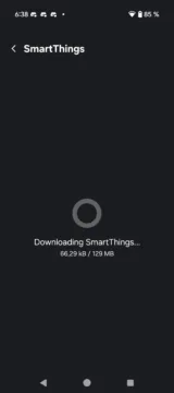 stahování modifikovaného SmartThings