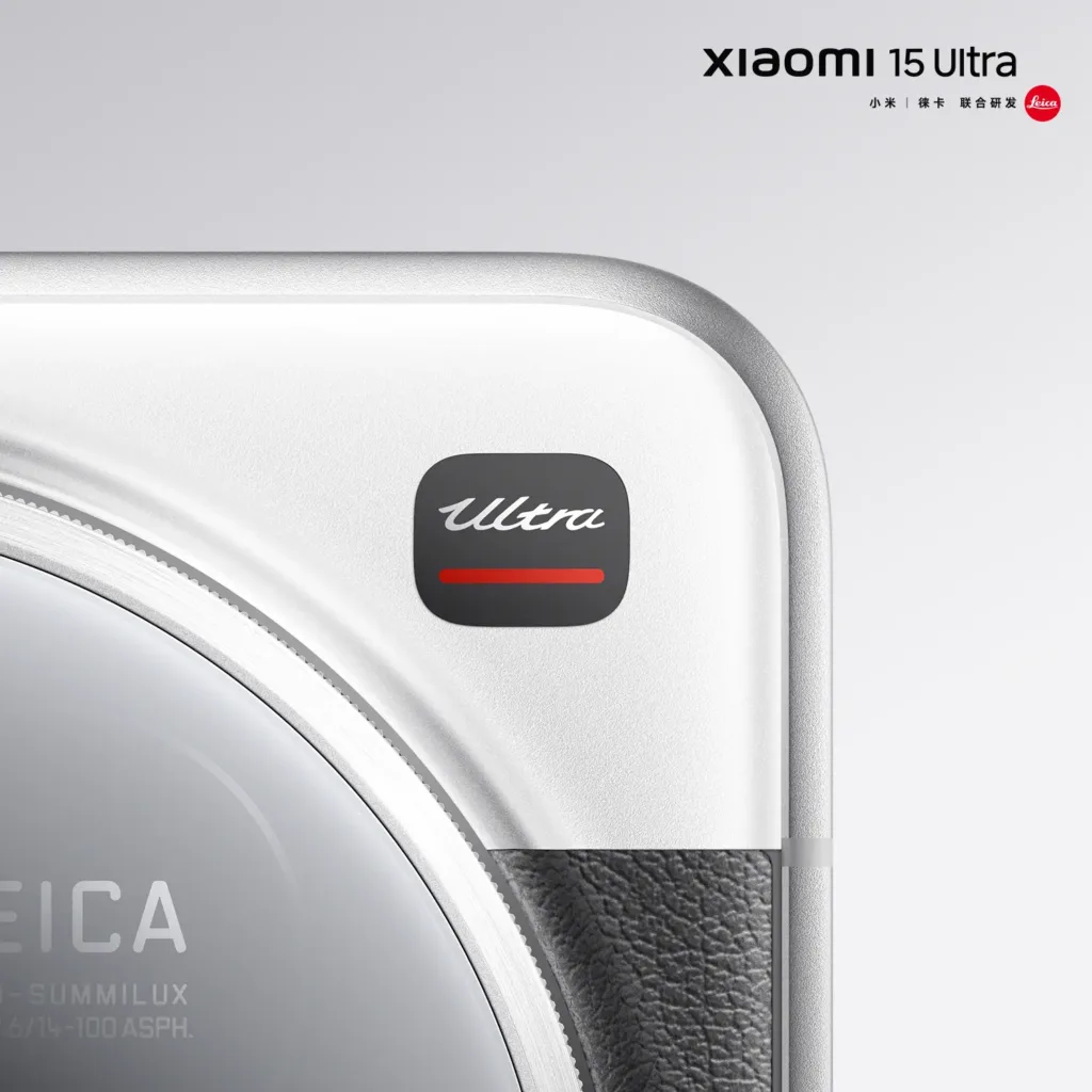 Xiaomi 15 Ultra stříbrná Leica edice