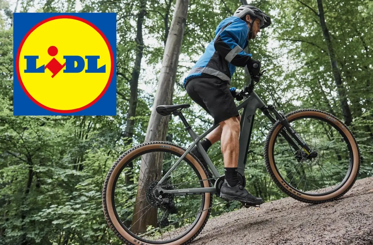 LIDL Crivit PEAK 790 elektrokolo v lese