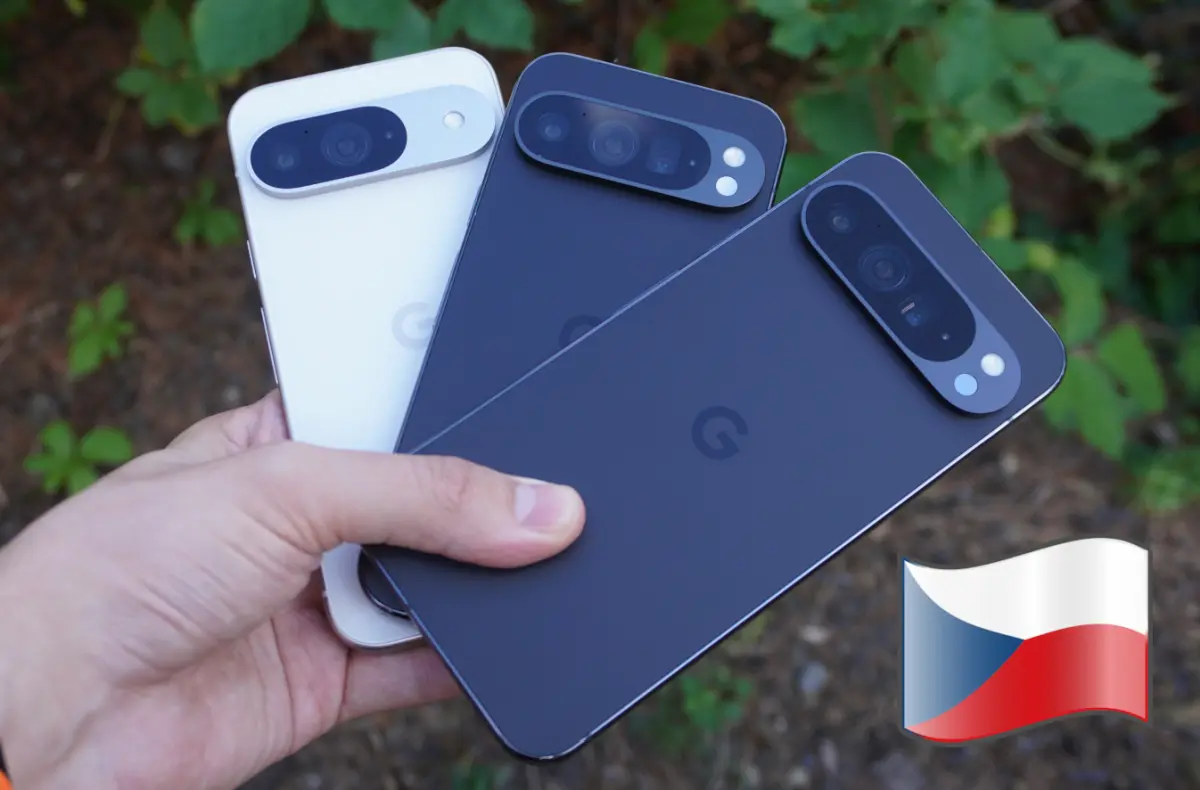 google pixel 9 cela rada ceska vlajka