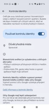 Kontrola identity, povolení