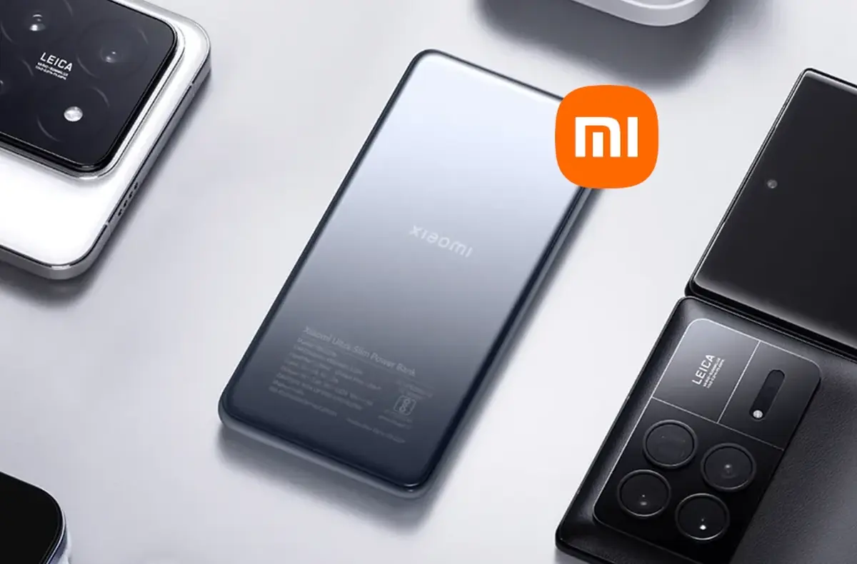 xiaomi ultra slim powerbank 5 000 okolo telefonu xiaomi