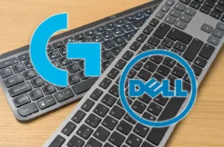 Klávesnice Logitech vs Dell