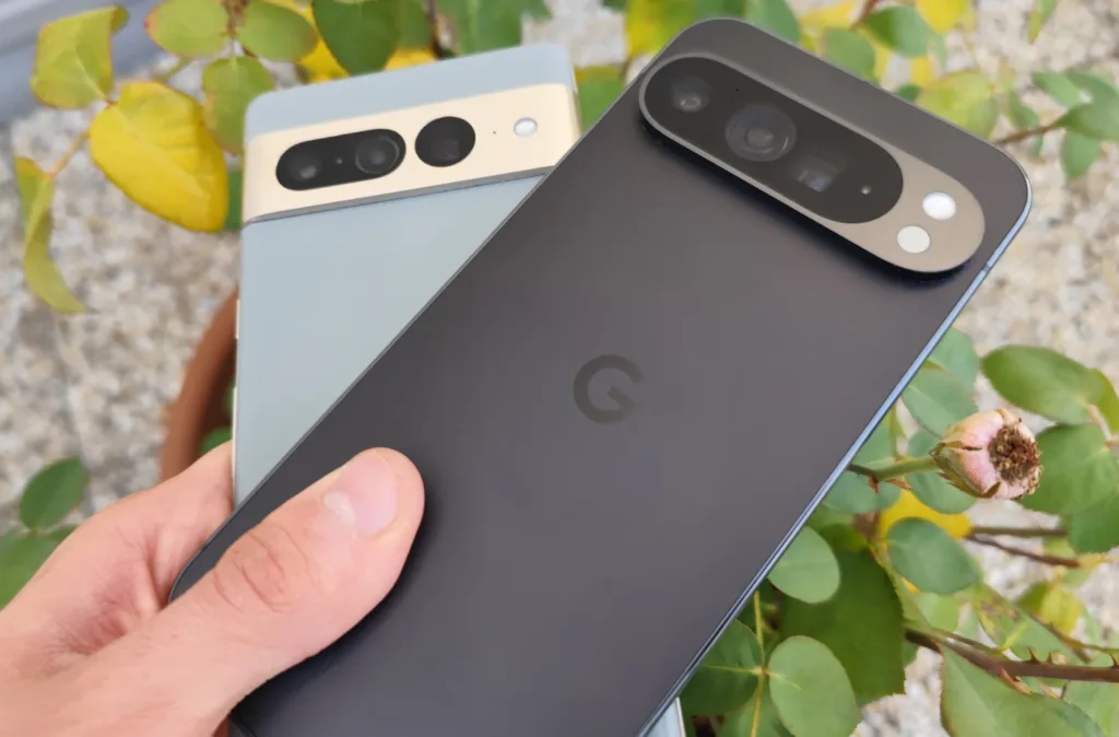 Google Pixel 9 Pro XL a Google Pixel 7 Pro