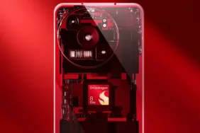 Qualcomm Snapdragon 8 Elite v průhledném telefonu